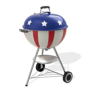 Weber 22" Star Spangled Kettle Grill: $149
