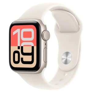 Open-box Apple Watch SE 3 40mm GPS Smartwatch (2025): $173