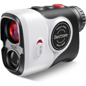Bestsee 1,500-Yard 7x Golf Laser Rangefinder w/ Slope & Backlight: $78.18