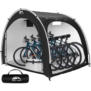 5-Bike Storage Tent: $76 5-Bike Storage Tent: $76
