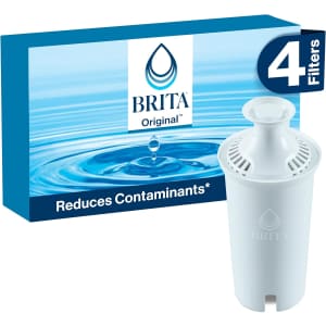 Brita Standard Water Filter 4-Pack: $14 via Sub. & Save Brita Standard Water Filter 4-Pack: $14 via Sub. & Save