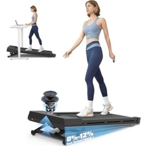 Pacerocker Walking Pad Treadmill w/ 9-Level Auto Incline: $230