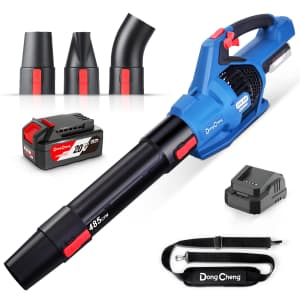 Dong Cheng Brushless 20V Cordless Leaf Blower: $43.99