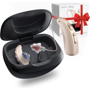 Linner Rechargeable Hearing Aids for Seniors: $141.99