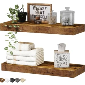 16" Floating Shelves 2-Pack: $14