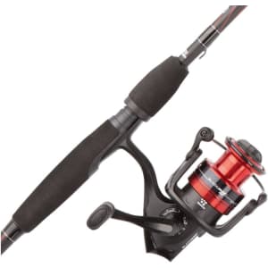 Abu Garcia 6'6" Black Max Rod & Reel Combo: $27.99