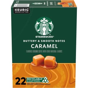 Starbucks 22-Pod Caramel K-Cup Box: $7.97 Starbucks 22-Pod Caramel K-Cup Box: $7.97