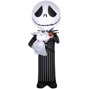 Gemmy Disney Halloween Jack Skellington 5-Ft. Airblown Inflatable: $34.98 Gemmy Disney Halloween Jack Skellington 5-Ft. Airblown Inflatable: $34.98