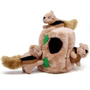 Outward Hound Hide A Squirrel Large Plush Dog Toy Puzzle: $12.79