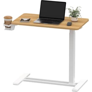 Sanodesk Adjustable Overbed Table with Hidden Casters: $66 w/ Prime Sanodesk Adjustable Overbed Table with Hidden Casters: $66 w/ Prime