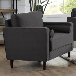 Lifestyle Solutions Lillith Mid Century Modern Chair: $165 Lifestyle Solutions Lillith Mid Century Modern Chair: $165