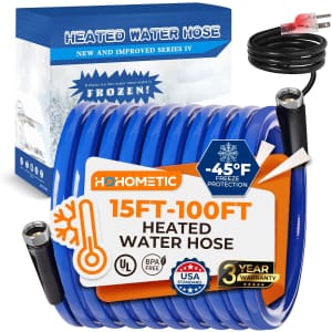30-Foot Heated Water Hose: $60