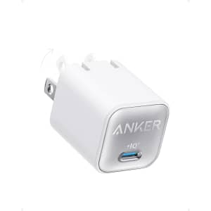 Anker Nano 3 30W USB-C GaN Charger: $12.99
