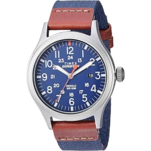 Timex Men's Expedition Scout 40mm Analog Watch: $24