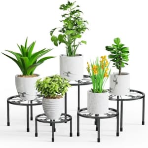 Metal Plant Stand 5-Pack: $20