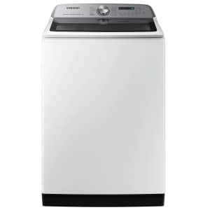 Samsung 5.2-Cubic Foot Large Capacity Smart Top Load Washer with Super Speed Wash: $699 Samsung 5.2-Cubic Foot Large Capacity Smart Top Load Washer with Super Speed Wash: $699
