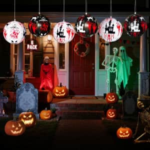 11.8" Halloween Hanging Decoration 6-Pack: $7.49 11.8" Halloween Hanging Decoration 6-Pack: $7.49