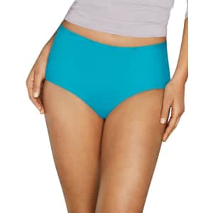 Hanes Women's Signature Cotton Breathe Briefs 6-Pack: $4