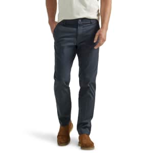Lee Jeans Men's Extreme Motion Flat Front Slim Straight Pants: $14.18