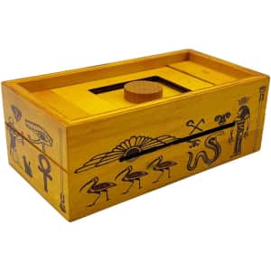 Project Genius Brainteaser Puzzle Box w/ Secret Compartment: $15