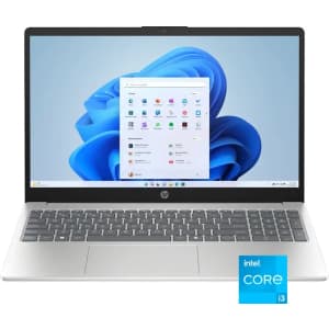 HP 13th-Gen. i3 15.6" Laptop: $280