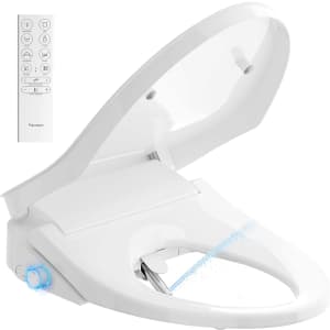 Pukanium Electric Heated Bidet Toilet Seat w/ Remote: $119.99