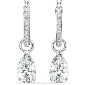 Swarovski Attract Hoop Earrings: $57