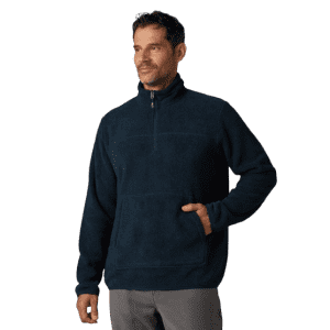 32 Degrees Men's Thermal Fleece 1/4 Zip Top: $12