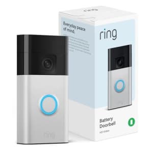 Ring Battery Doorbell (2024): $50 Ring Battery Doorbell (2024): $50