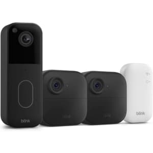 Blink Video Doorbell + 2-Camera Outdoor 4 System: $62