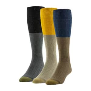 Gold Toe Men's Hampton Crew Socks 3-Pack: $10