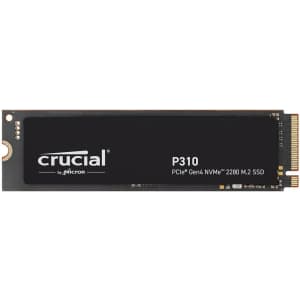 Crucial P310 1TB 2280 PCIe Gen4 3D NAND NVMe M.2 SSD: $60