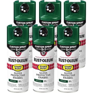 Rust-Oleum 12-oz. Stops Rust Custom Spray 5-in-1 Spray Paint: $24 Rust-Oleum 12-oz. Stops Rust Custom Spray 5-in-1 Spray Paint: $24