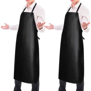 Gotega 40" Waterproof Rubber Aprons 2-Pack: $9.99 Gotega 40" Waterproof Rubber Aprons 2-Pack: $9.99