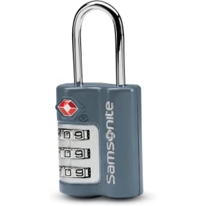 Samsonite 3-Dial Combination Lock: $10