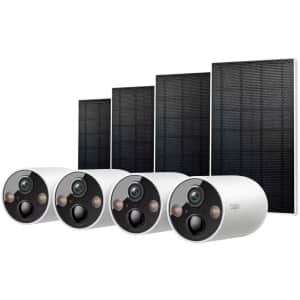 TP-Link Tapo Outdoor Wireless 2K Security Camera with Solar Panels 4-Pack: $340 w/ free camera TP-Link Tapo Outdoor Wireless 2K Security Camera with Solar Panels 4-Pack: $340 w/ free camera
