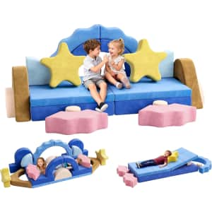CoziBB 24-Piece Modular Kids Couch: $93.49