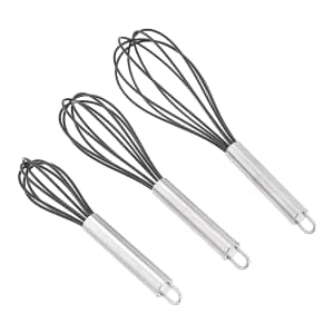 Amazon Basics Stainless Steel & Non-Stick Whisk Set: $7.19
