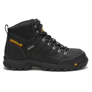 Caterpillar Men's Threshold Waterproof Steel-Toe Work Boot: $62 Caterpillar Men's Threshold Waterproof Steel-Toe Work Boot: $62