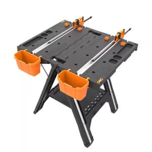Worx Pegasus Multi-Function 2-in-1 Folding Work Table & Sawhorse: $95