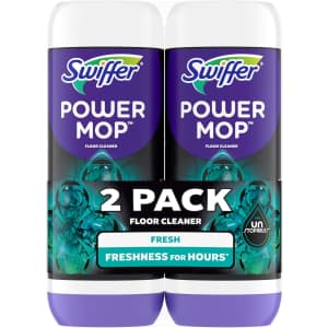 Swiffer PowerMop Floor Cleaning Solution Refill 2-Pack: $5.46 w/ Subscribe & Save