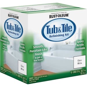 Rust-Oleum Tub And Tile Refinishing 2-Part Kit: $35 Rust-Oleum Tub And Tile Refinishing 2-Part Kit: $35