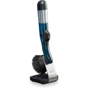 Joseph Joseph SinkTech Soap Dispensing Dish Brush w/ Steel Stand: $19.22