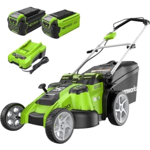 Greenworks 40V 20" Twin Blade Cordless Mower: $245 Greenworks 40V 20" Twin Blade Cordless Mower: $245