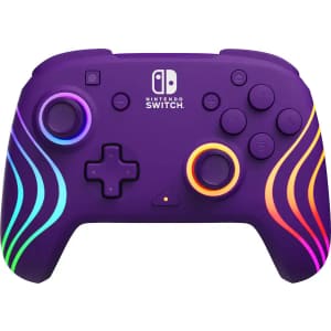 PDP Afterglow Wave Wireless Controller for Nintendo Switch: $47