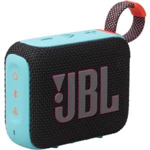 JBL Go 4 Portable Bluetooth Speaker: $40