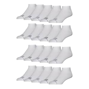 Lee Men's No Show Socks 20-Pair Pack: $7.48