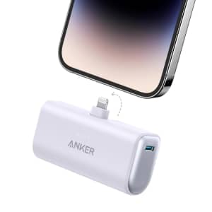 Anker Nano 5,000mAh Power Bank w/ Lightning Connector: $16