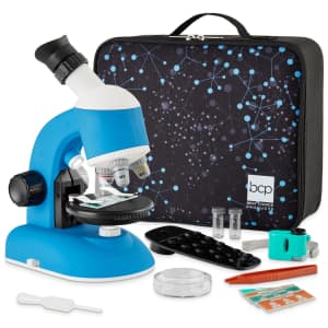 Best Choice Products Kids 30-Piece Microscope STEM Set: $12.99