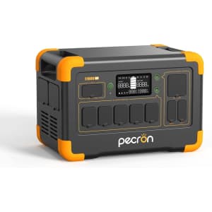 Pecron 1,024Wh LiFePO4 Solar Generator: $294 Pecron 1,024Wh LiFePO4 Solar Generator: $294